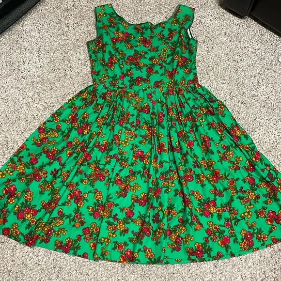 Vintage 50s dress - Picture 1 of 10